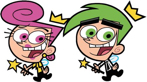 The Fairly OddParents Cosmo and Wanda transparent PNG.